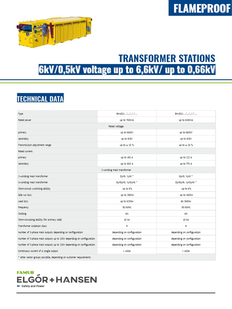 6 ENG Trafo PRZKL 6kV 066kV A PDF Transformer Mains Electricity