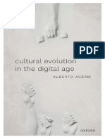 Alberto Acerbi - Cultural Evolution in The Digital Age