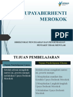 Materi Upaya Berhenti Merokok