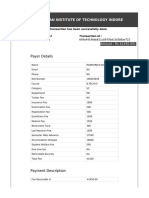 7th Sem fee receipt