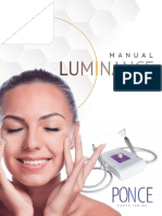 Manual de instruções do equipamento de eletroterapia e fototerapia Luminance