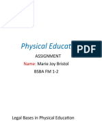 Assignment - Physical Education