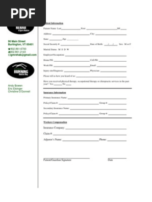 Patient Intake Form