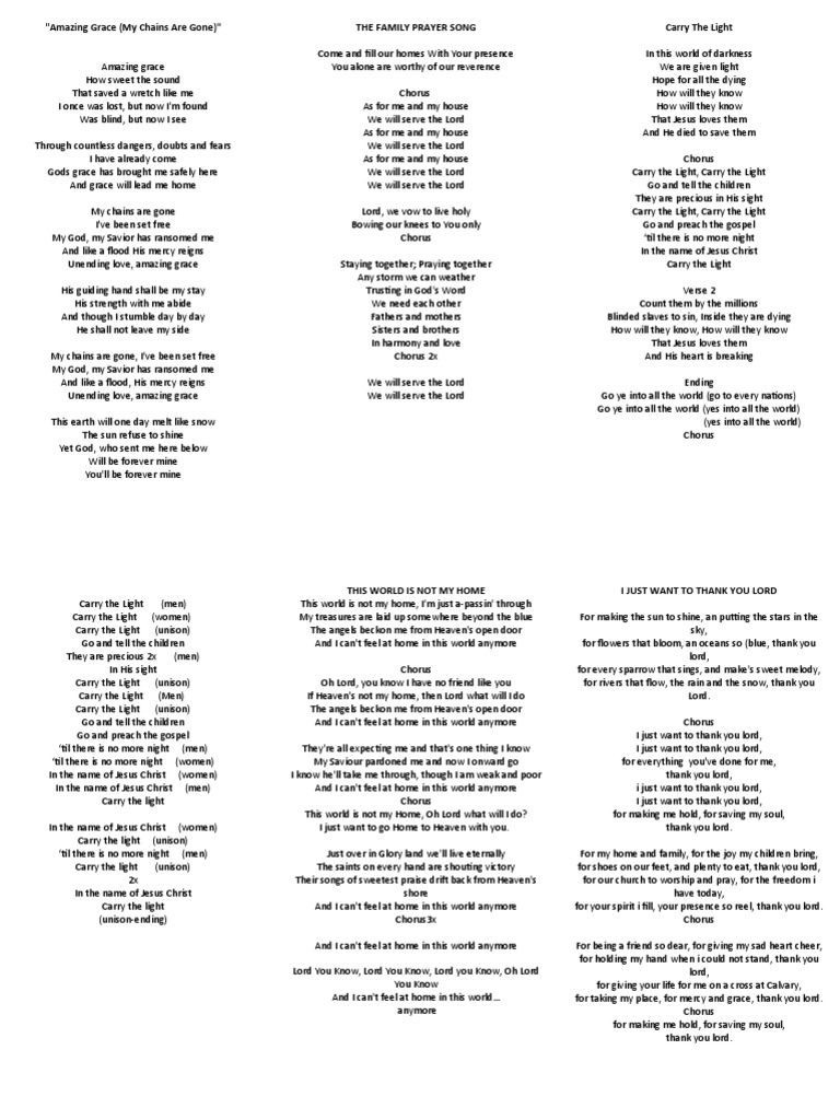 Lyrics | PDF