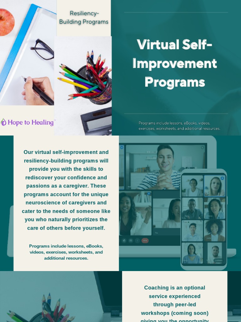Check Out Resiliency-Building Programs at Hope To Healing | PDF | Self ...