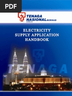 Tnb Electricity Supply Application Handbook Esah Electric
