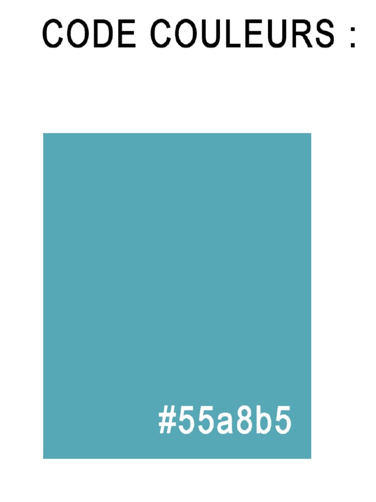 Code couleur pdf