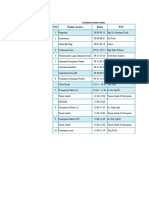 Jadwal Acara