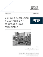 Manual Equipos Riego Presurizado