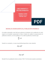 Crecimiento y Decrecimiento