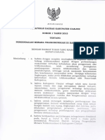 Perda Cianjur 01 2013 Pengendalian Menara Telekomunikasi