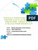 Tugas Terstruktur Proyek 1 SMT 1 2022-2023 Kls 12