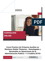 Curso de Primeros Auxilios Practico