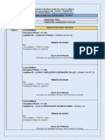 Roteiro da 6ª avaliação - FÍSICA - WANDERSON CARVALHO - OUTUBRO