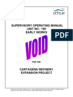 Supervisory Operating Manual For Unit 190 - Aa