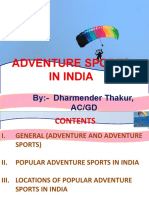 Top Adventure Sports in India