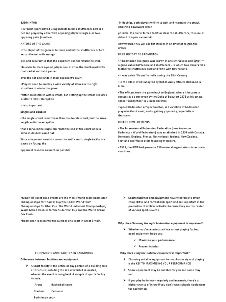 Pe 2N Reviewer PDF Referee Sports