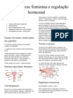 Embriologia - Gametogenese Feminina