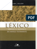 LÉXICO Hebraico e Aramaico do Antigo Testamento - William L. Holladay