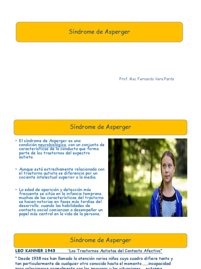 Sindrome de Asperger 2020 | PDF