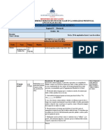 Semana de Ambitación Retorno A La Aleg