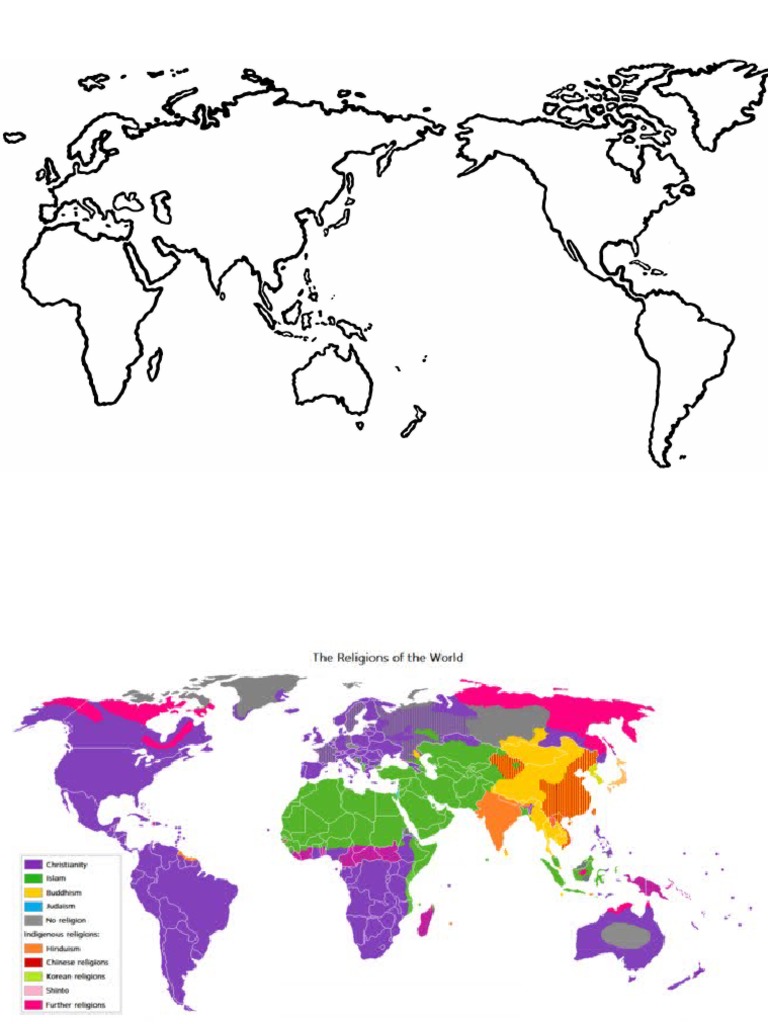 World Map PDF