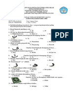 Soal Kls 1 Uts k13 SMT 1