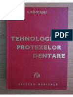 Rindasu Ion Tehnologia Protezelor Dentare - 259045