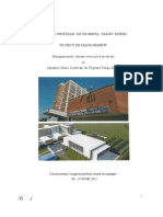 Proiect-De-management Spitalul de Urgenta Targu Mures