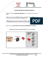 Dados para Conexão Ao ORACLE