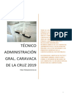 Técnico Administración Gral. Caravaca de La Cruz 2019