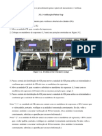 Ajuste e verificação do mecanismo