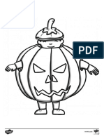 T T 253389 Halloween Fancy Dress Colouring Pages