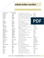 English File 3e - Upper-Int WordList