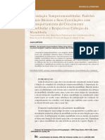 Articulação Temporomandibular. Padrões Faciais Básicos e Suas Correlações Com o Comportamento Do