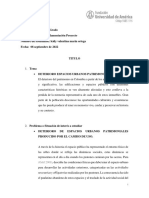 Estructura Documento Inicial - Seminario Proyecto de Grado