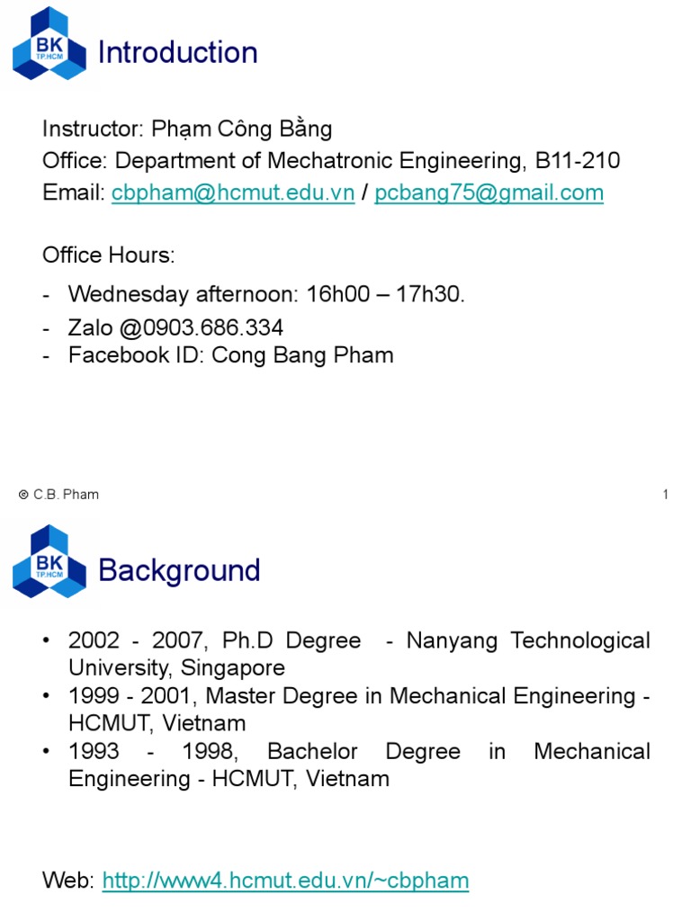 E2-00 - Course Introduction | PDF | Engineering | Mechanical Engineering