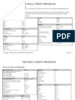 Excel Shortcuts