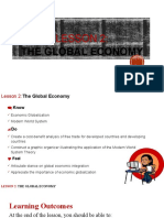 Lesson 2 Global Economy