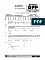 Class XI Physics DPP Set (16) - Previous Chaps + WPE