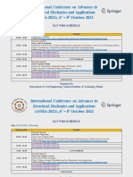 ASMA-2021 Conference Schedule