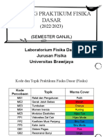 Briefing Praktikum Fisika Ii
