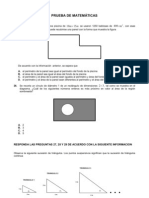 Simulacro de Matemáticas