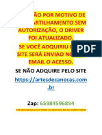 Atenção Por Motivo de Compartilhamento Sem Autorização