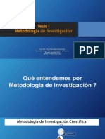 Metodologia de La Investigacion