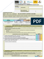 Ficha de Monitoreo y Acompañamiento Al Desempeño Docente 2022