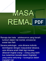 Masa Remaja