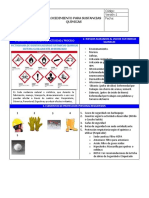 Procedimiento para Sustancias Químicas