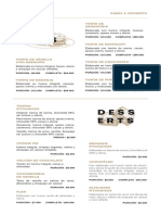 Postres Menu Fitchoices