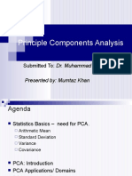 PCA: Principle Components Analysis